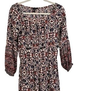 American Eagle Outfitters Floral Romper Shorts Jumpsuit in Size M